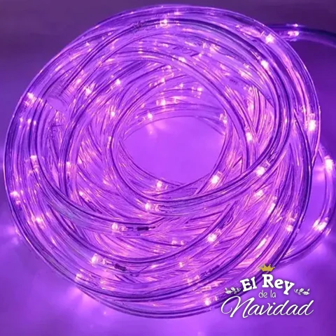 Manguera de Luces Led Violeta 100mts