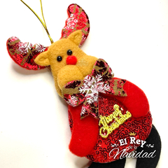 Colgante Reno Soft Rojo - comprar online