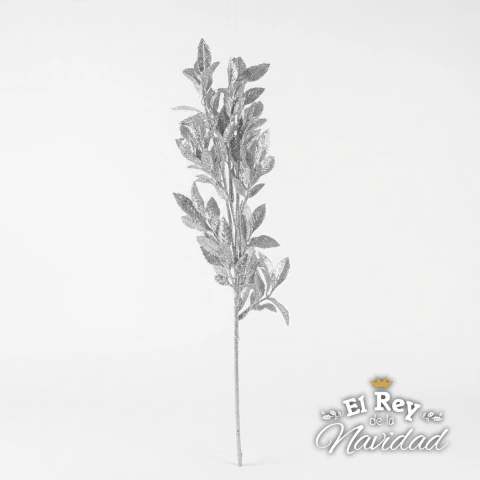 Pick Vara Glitter Plata 56cm