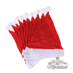 Gorro de Papa Noel de Plush - tienda online