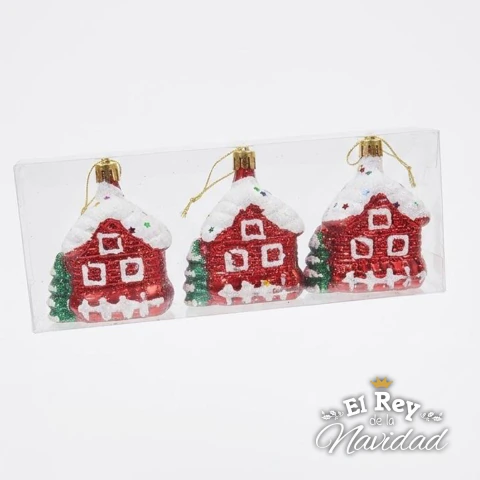 Set x 3 Casitas 7cm