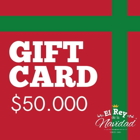 Gift Card $50.000