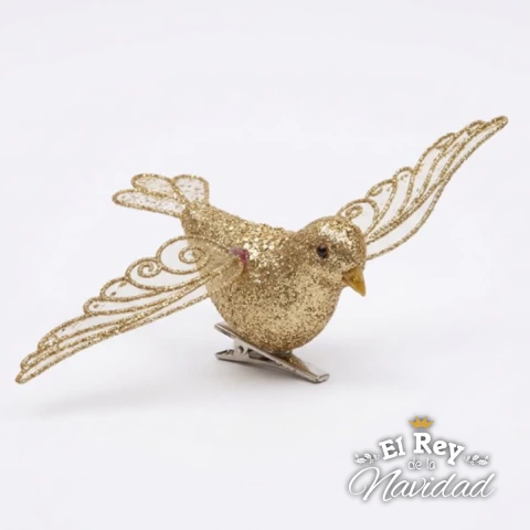Paloma Glitter Oro 22cm