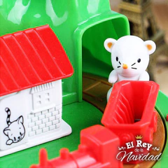 Alcancia Ratoncito en trencito con sonido y movimiento en internet