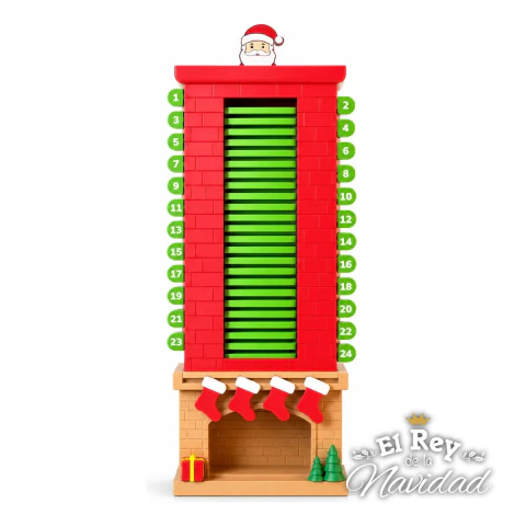 Calendario de Adviento Chimenea