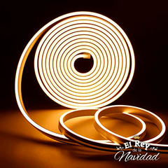 Manguera NEON FLEX Luz LED Calida LINEA PLATINUM 100mts Profesional Apta Exterior en internet