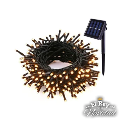 LINEA SOLAR Guirnalda Led 10mts Blanco Calido. Apta Exterior - comprar online