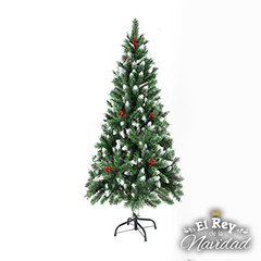 Arbol de los Alpes con Frutos y Detalles Snow 1,50mts