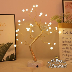 Arbol de la Vida con perlas Bonsai Blanco Calido USB / Pilas 50cm