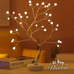 Arbol de la Vida con perlas Bonsai Blanco Calido USB / Pilas 50cm en internet