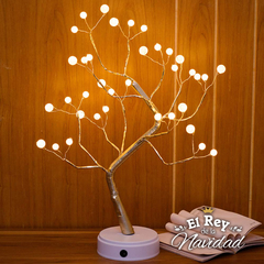 Arbol de la Vida con perlas Bonsai Blanco Calido USB / Pilas 50cm - tienda online