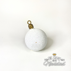 Globo Blanco Glitter por Unidad - tienda online