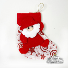 Botita Soft con Papa Noel 15cm