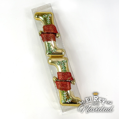 Set x 4 Botitas Oro 9cm - comprar online