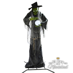 Bruja Tenebrosa Gigante Muñeco Animatronico 3,05mts!! - comprar online