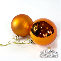 Set x 12 Globos Cobre Brillante y Satinado 5cm - comprar online