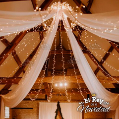 Carpa IMPERIO de 2000 Luces Led Calidas Ø30mt
