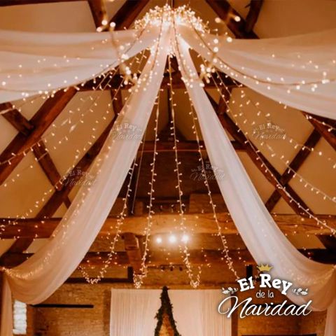 Carpa IMPERIO de 2000 Luces Led Calidas Ø30mt - comprar online