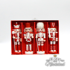 Set x 4 Cascanueces Colgantes linea CARAMEL 12,5cm