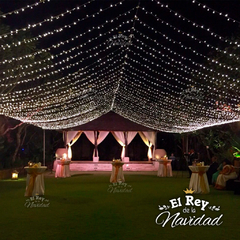 CIELO ESTRELLADO de 1000 Luces Led FIJAS Prolongables - El Rey de la Navidad
