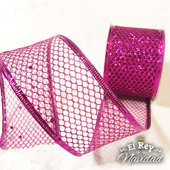 Cinta Decorativa Red Rosa 5cm x 2mt