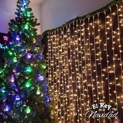 Cortina de Luces Led LINEA PREMIUM 2 x 3mts Apta Exterior prolongables en internet