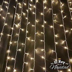 Cortina de Luces Led LINEA PREMIUM 2 x 1,50mts Apta Exterior prolongables en internet
