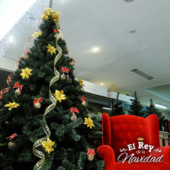 Arbol de Navidad Emperador 2,10mts LINEA PLATINUM en internet