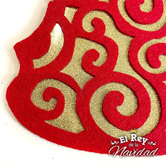 Gorrito de Papa Noel Colgante 18cm - comprar online