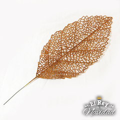 Pick Hoja Cobre Glitter 40cm