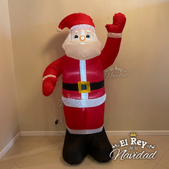 Papa Noel Inflable 1.80mts con luz