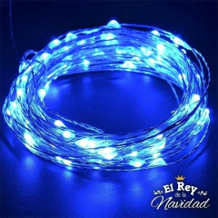 Alambre Mini Led Azul 3mt a PILAS INCLUIDAS