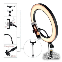 Aro De Luz Led Profesional 26cm con tripode 2mts + soporte celular - tienda online