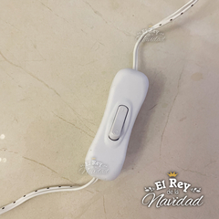 Arbol de Diseño Minimalista Blanco 1.60mts con Luces Led Calidas - tienda online