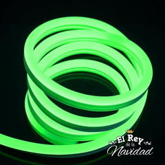 Manguera NEON FLEX Luz LED Verde LINEA PLATINUM 100mts Profesional Apta Exterior en internet
