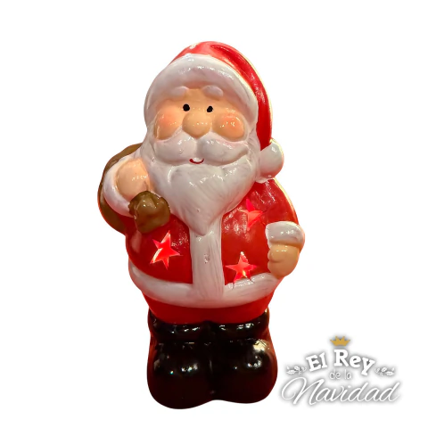 Papá Noel Luminoso 15cm