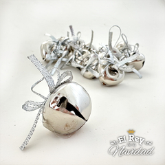 Set x 12 Cascabeles Plateados - comprar online