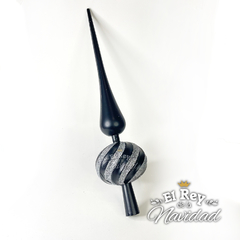 Puntal Pagoda Negro SUPER LUJO 28cm - comprar online