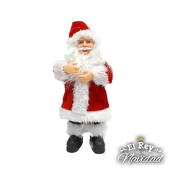 Papa Noel gala lujo 18cm