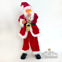 Papa Noel Animatronico luz, sonido y movimiento 90cm en internet