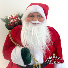 Papa Noel de lujo linea Germana 82cm - comprar online
