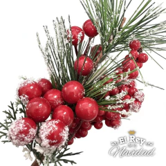 Pick Frutos Nevado 23cm en internet