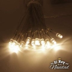 Guirnalda de Luces Cálidas 50 leds 5mts a PILA - comprar online