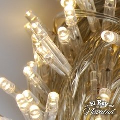 Guirnalda de Luces Cálidas 50 leds 5mts a PILA