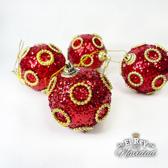 Set x 4 Globos Premium Rojo 6cm