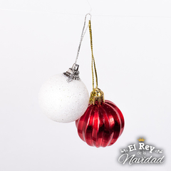 Set x 20 Globos Candy Blancos y Rojos 4cm - comprar online