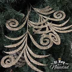 Pick vara Rama espiral XL de lujo! Glitter ORO 60cm - tienda online