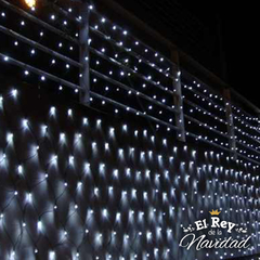 Red de Luces Led Blanco Frío 2,50 x 2.50mts - comprar online