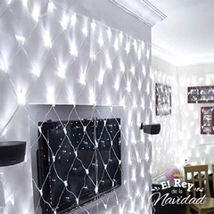 Red de Luces Led Blanco Frío 2,50 x 2.50mts en internet