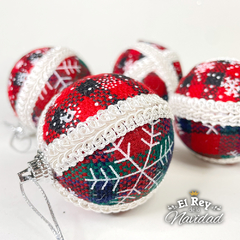 Set x 4 Globos Rusticos 6cm LUJO - comprar online